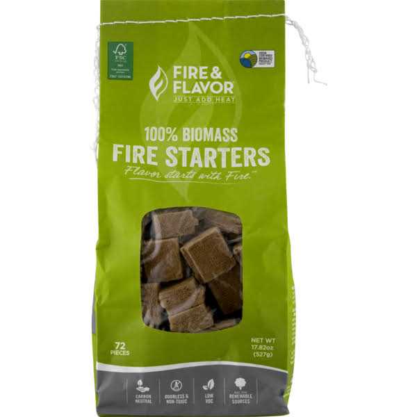 Biomass Fire Starter Cubes Fire & Flavor