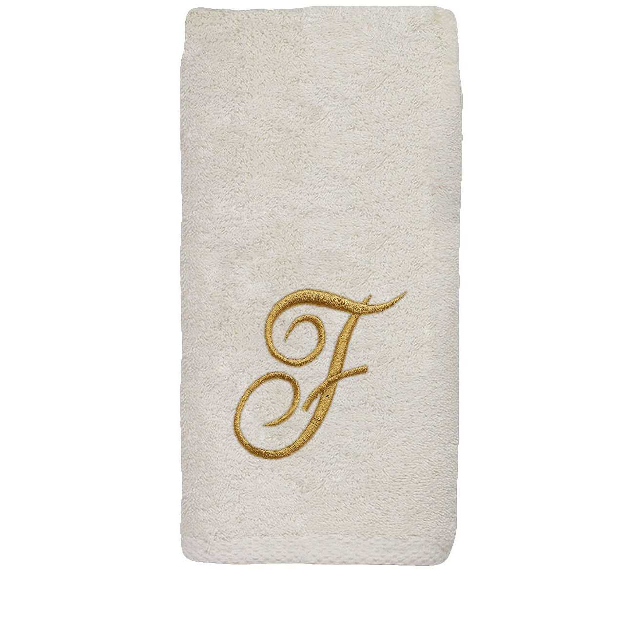 Avanti Cotton Monogram Initial Script Towel
