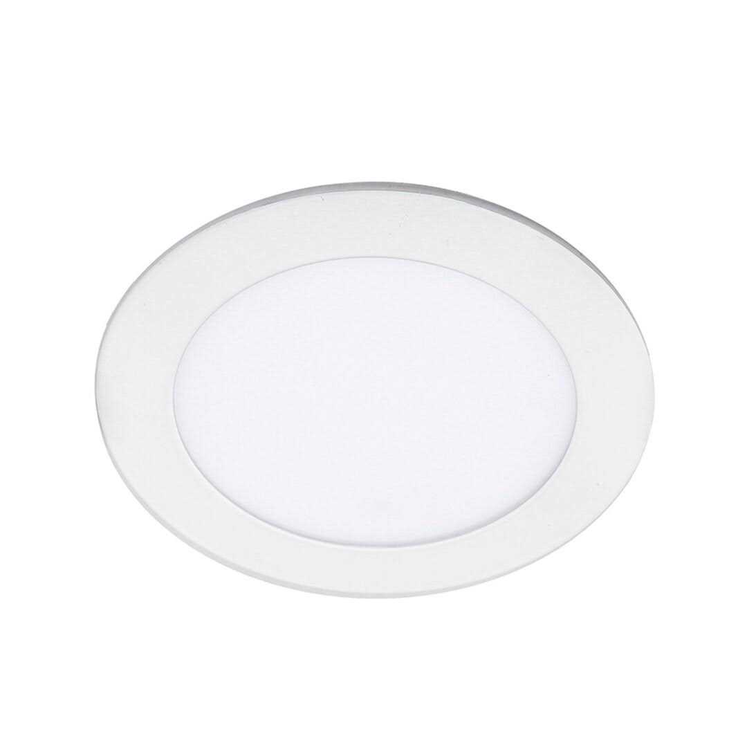 WAC Lighting Lotos Four in. LED Round Recessed Light Kit R4ERDR-W9CS-WT