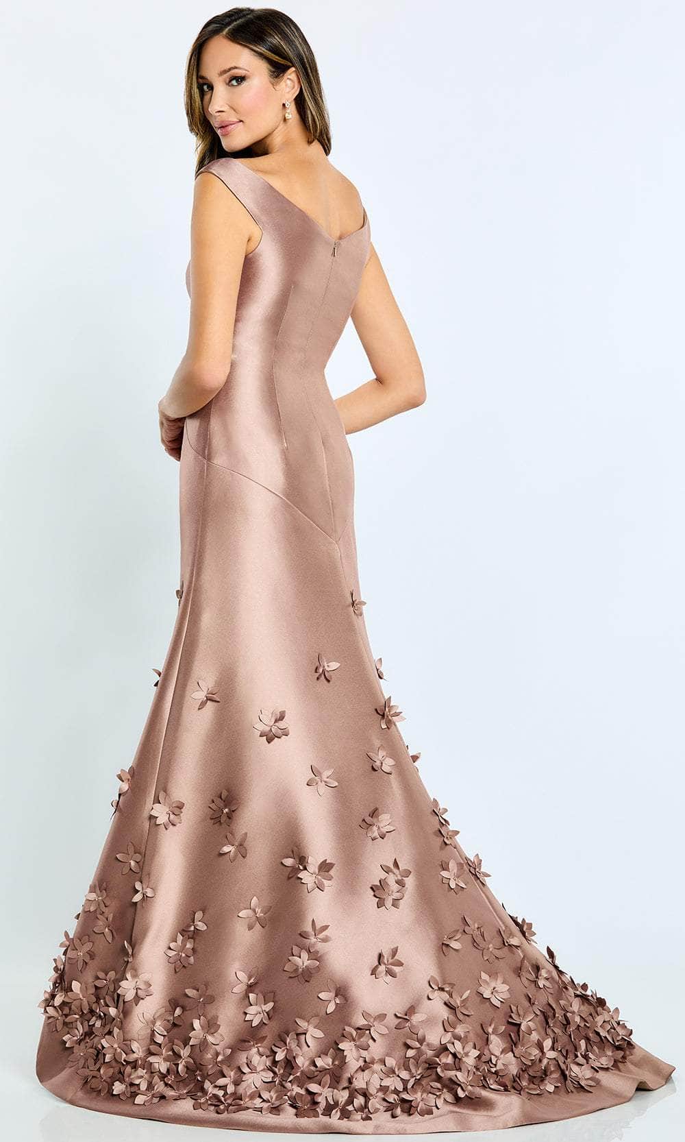 V-Neck A-Line Long Mother of the Groom Dress