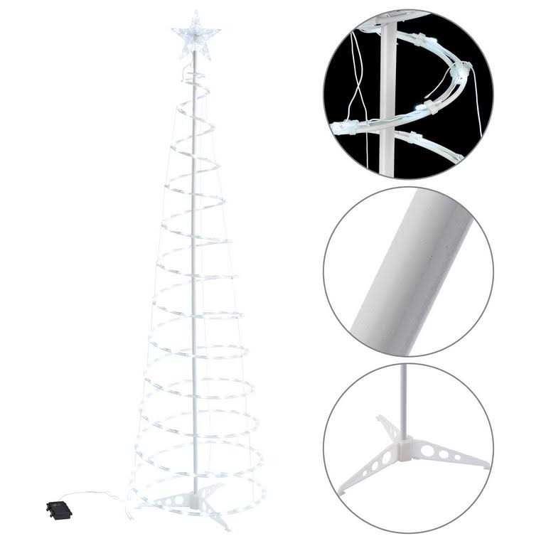 Yescom Set of 3 LED Christmas Spiral Light Kit 6Ft 4Ft 3Ft