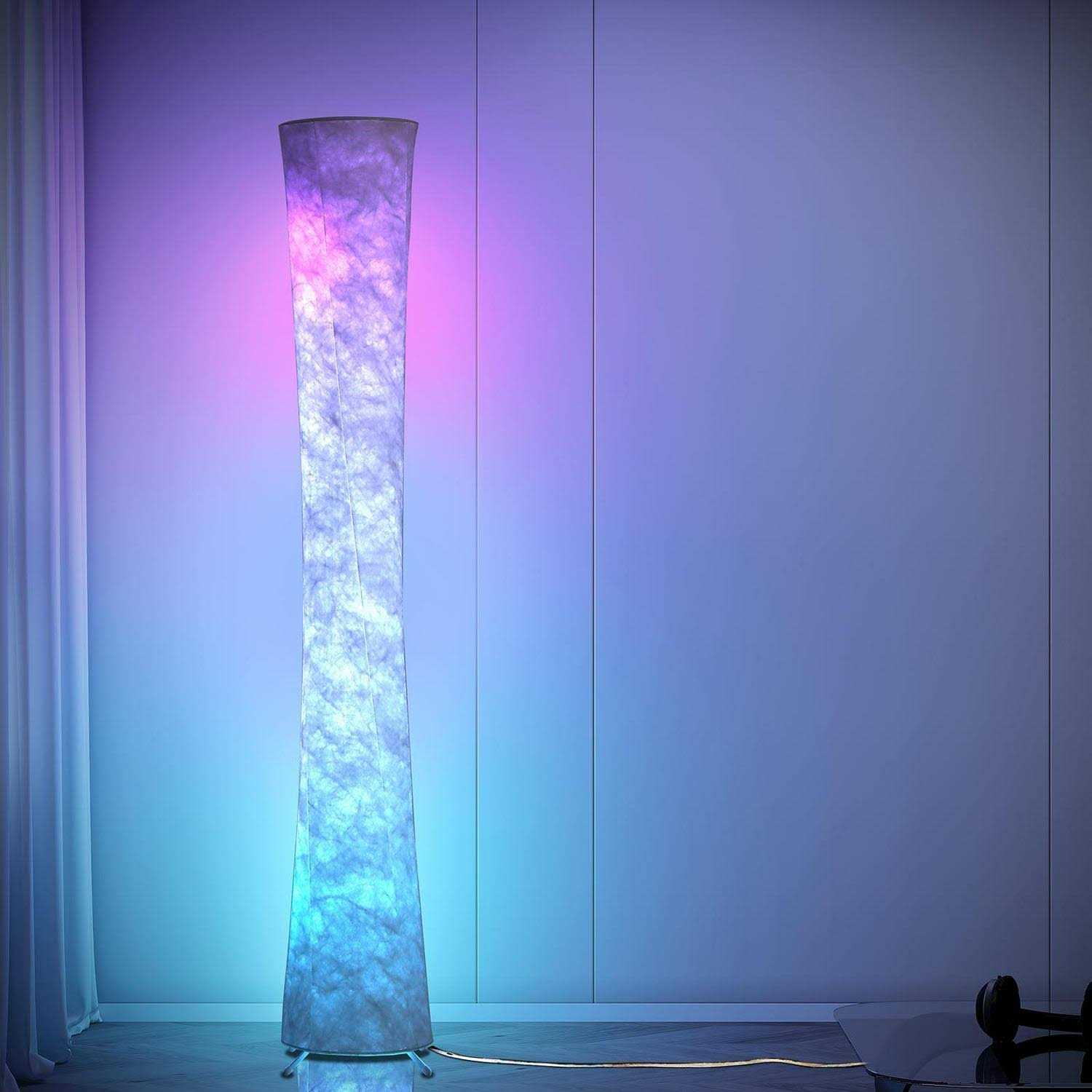 Sunmory Soft Light LED Floor Lamp RGB Color Changing