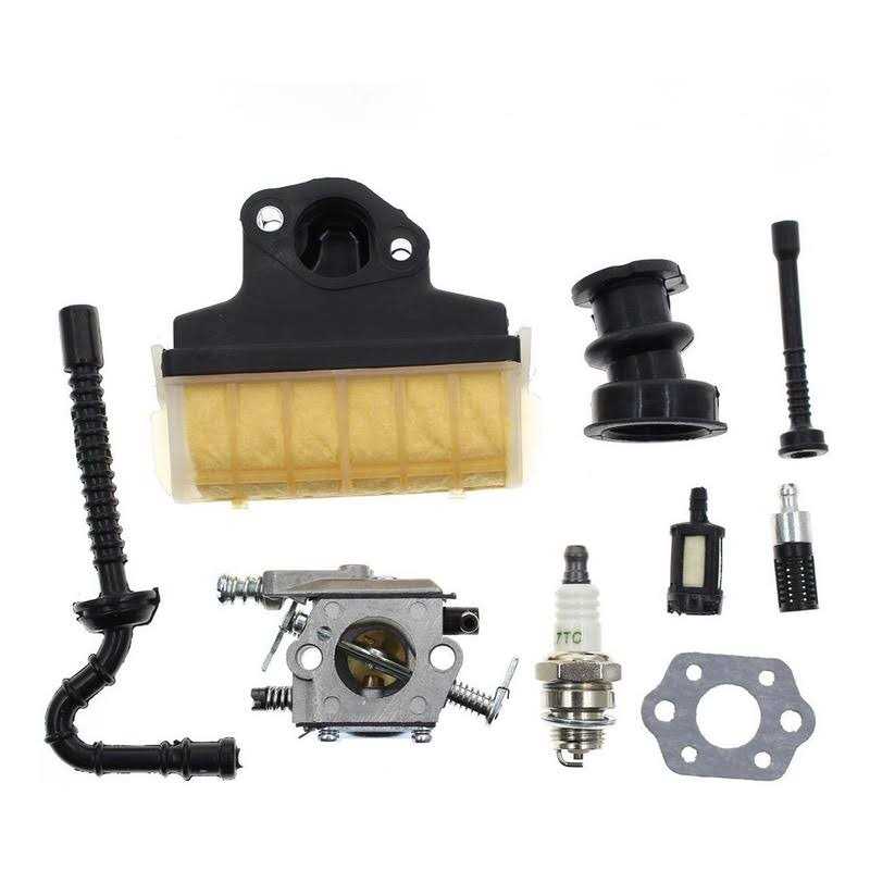 Carbhub Carburetor for Stihl 021 023 025 MS210 MS230 MS250 Chainsaw Carb with 1123 160 1650 Air Filter Ignition Coil Fuel Line Tune Up Kit Replace