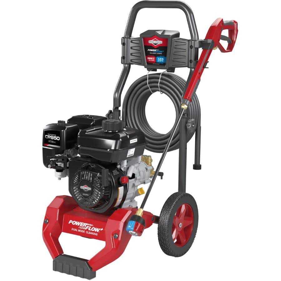 Briggs & Stratton 2800 Max PSI 3.5 Max GPM Cold Water Gas Pressure Washer with B and S CR950 Engine