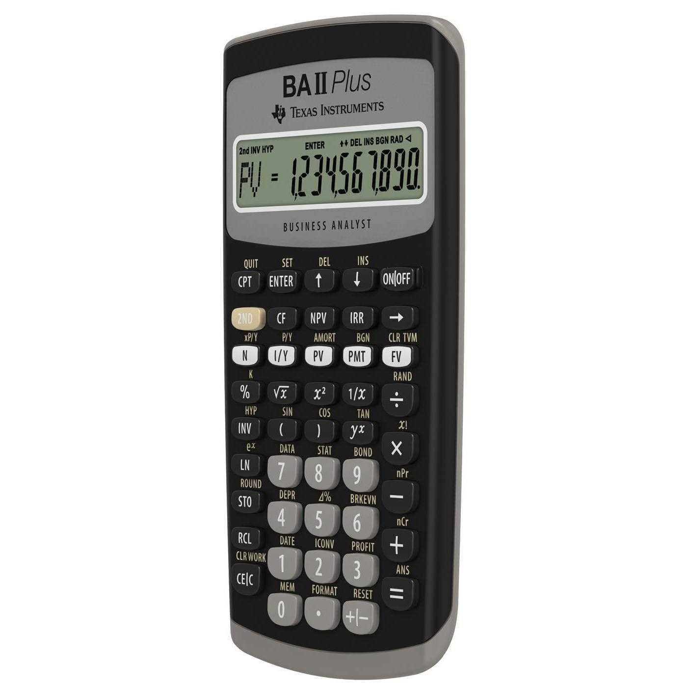 Texas Instruments BAII Plus Professional