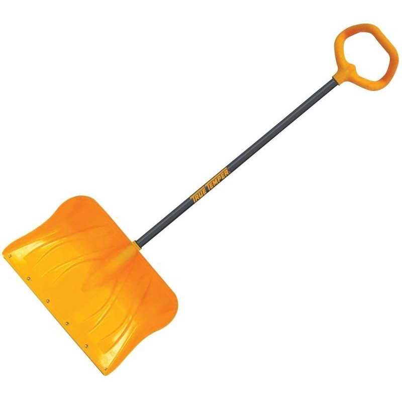 True Temper 19in Snow Shovel Poly Combo with Versa Grip 1651200