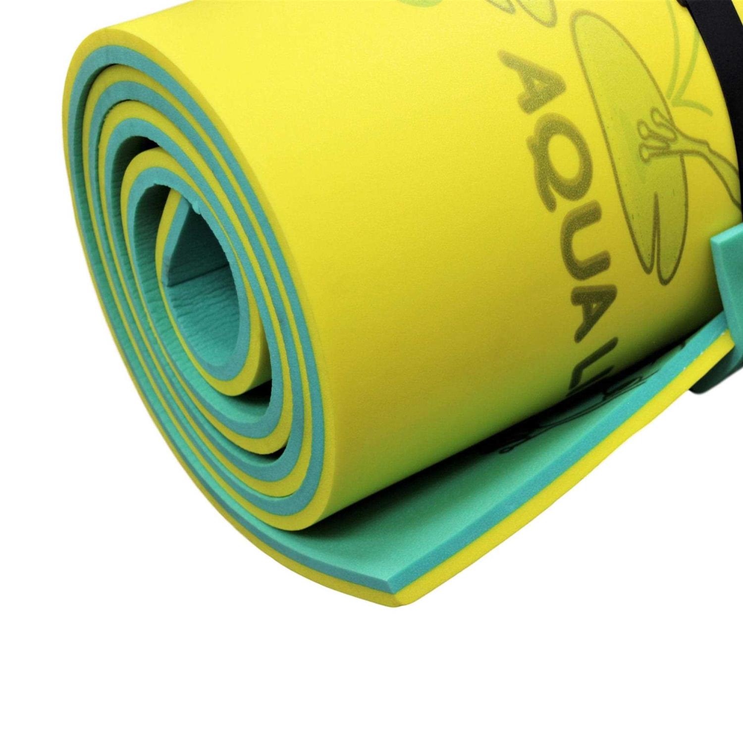 Aqua Lily Pad Tadpole Adult Floating Foam Pool Lounger Mat