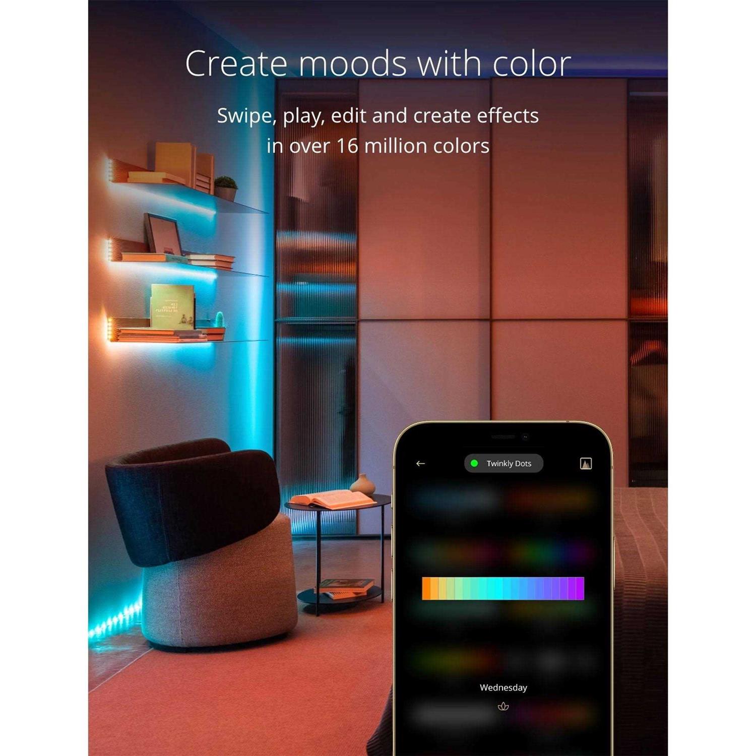 Twinkly Dots App Controlled LED Light String with 400 RGB LEDs