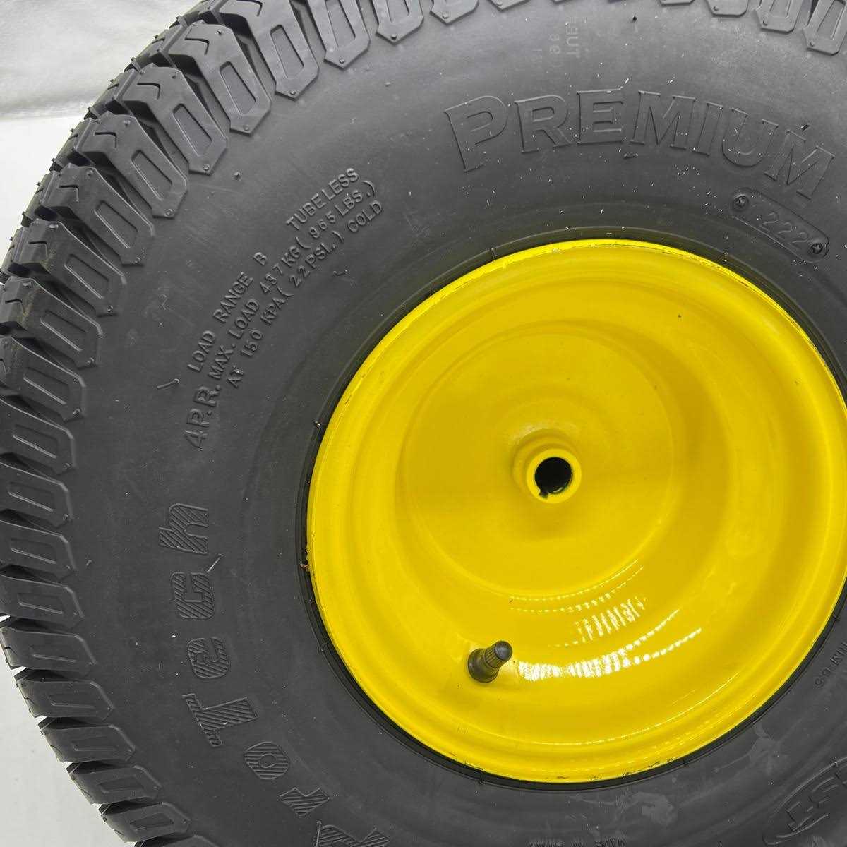 20×8.00-8 Lawn Mower Wheels Turf Tech Tread