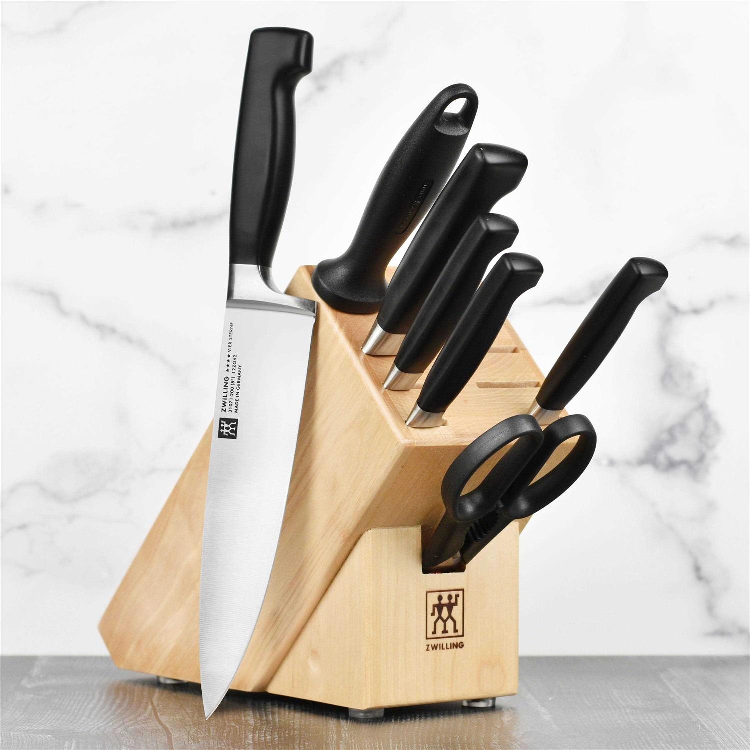 Zwilling J.A. Henckels Four Star 8-Piece Knife Block Set