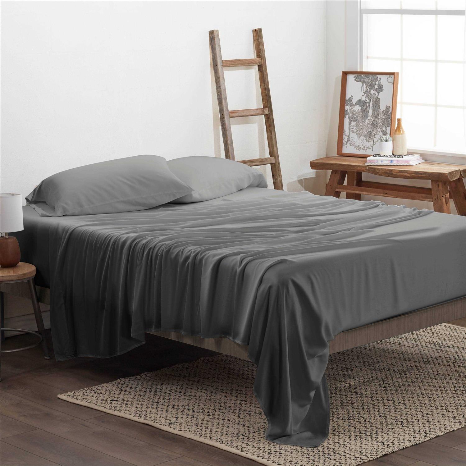 6-Piece Bed Sheet Set Bamboo Softness