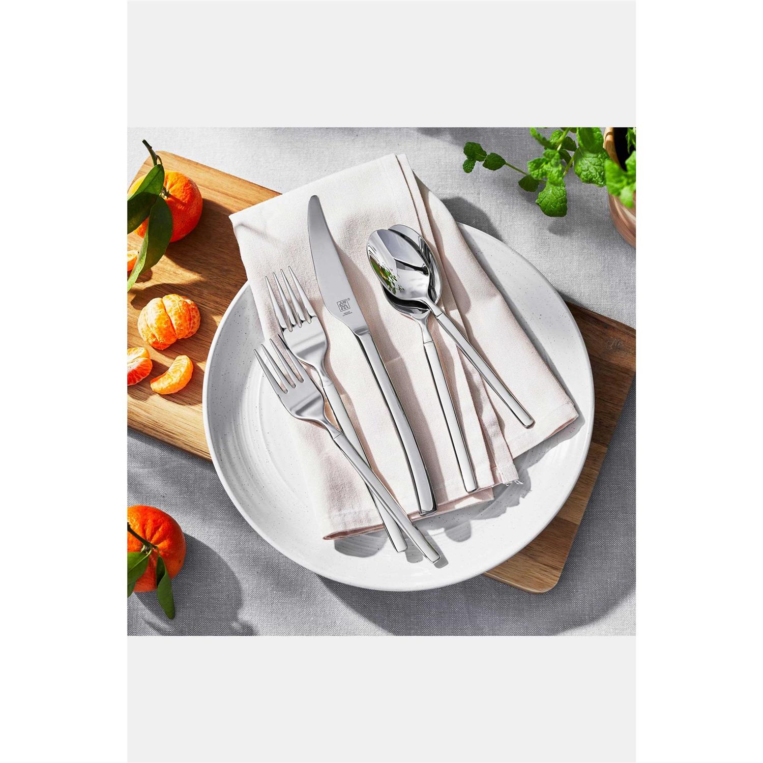 Zwilling Opus Stainless Steel Flatware 45 Piece Set
