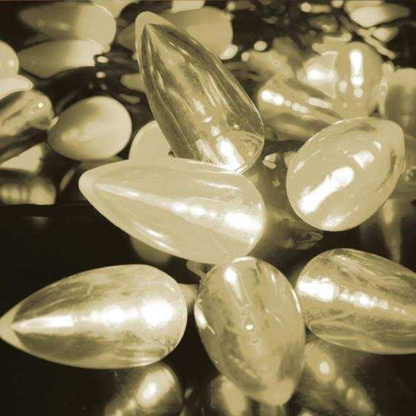 50L Warm White C9 LED Steady Lit Heavy Duty Lights Home Accents Holiday