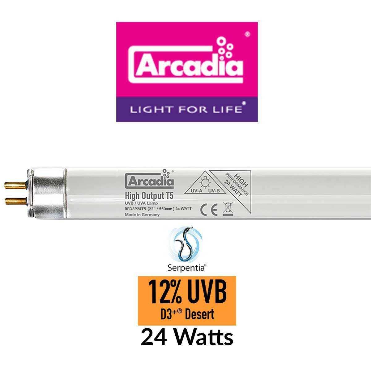 Arcadia D3+ 12% UVB T5 Bulb