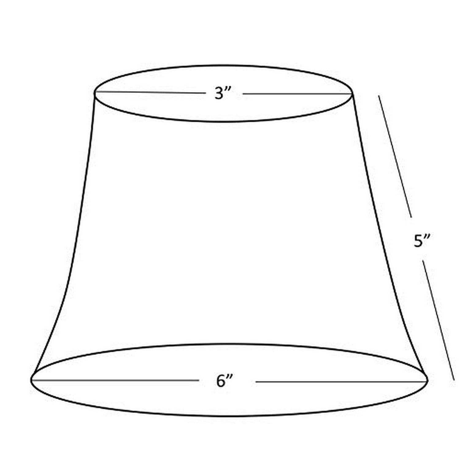 Urbanest Silk Bell Chandelier Lamp Shade