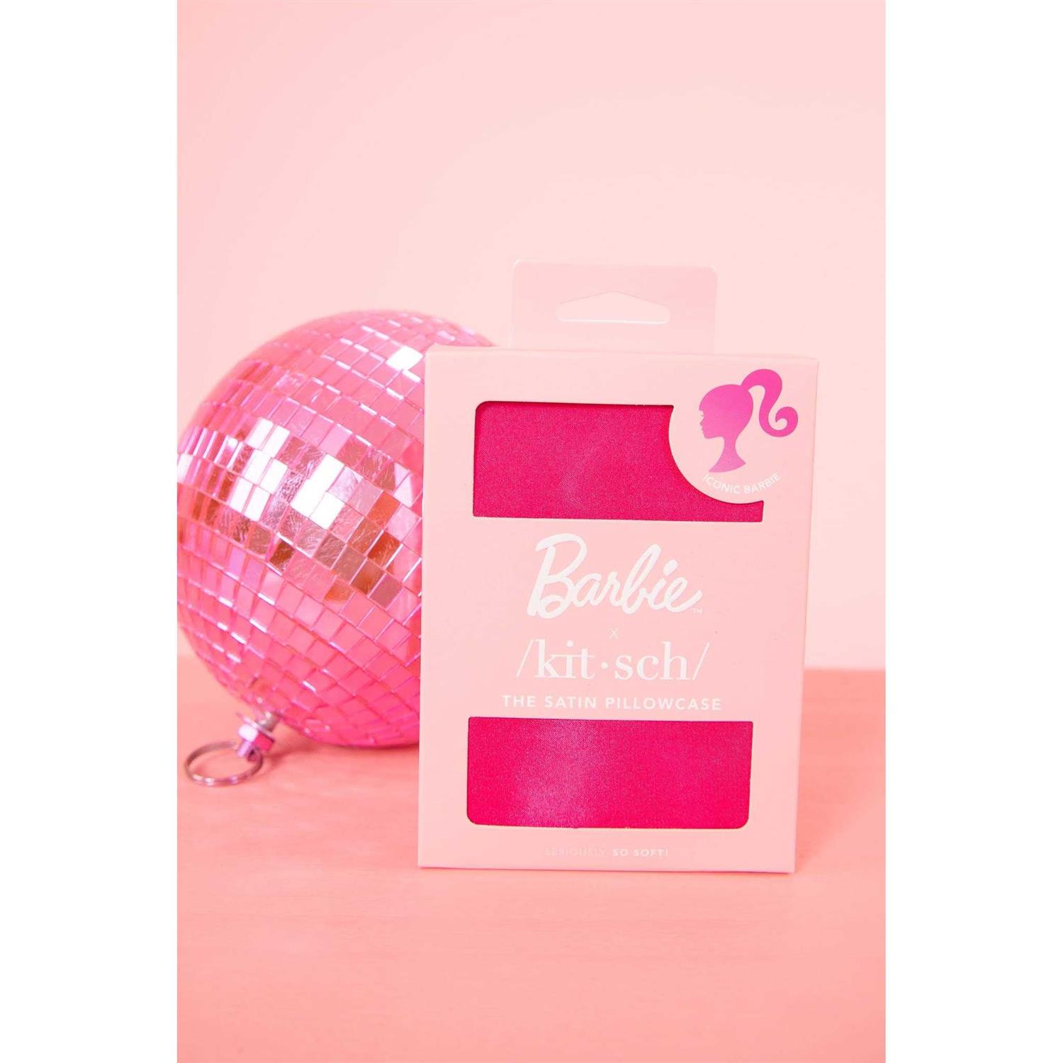 Barbie x Kitsch Satin Pillowcase