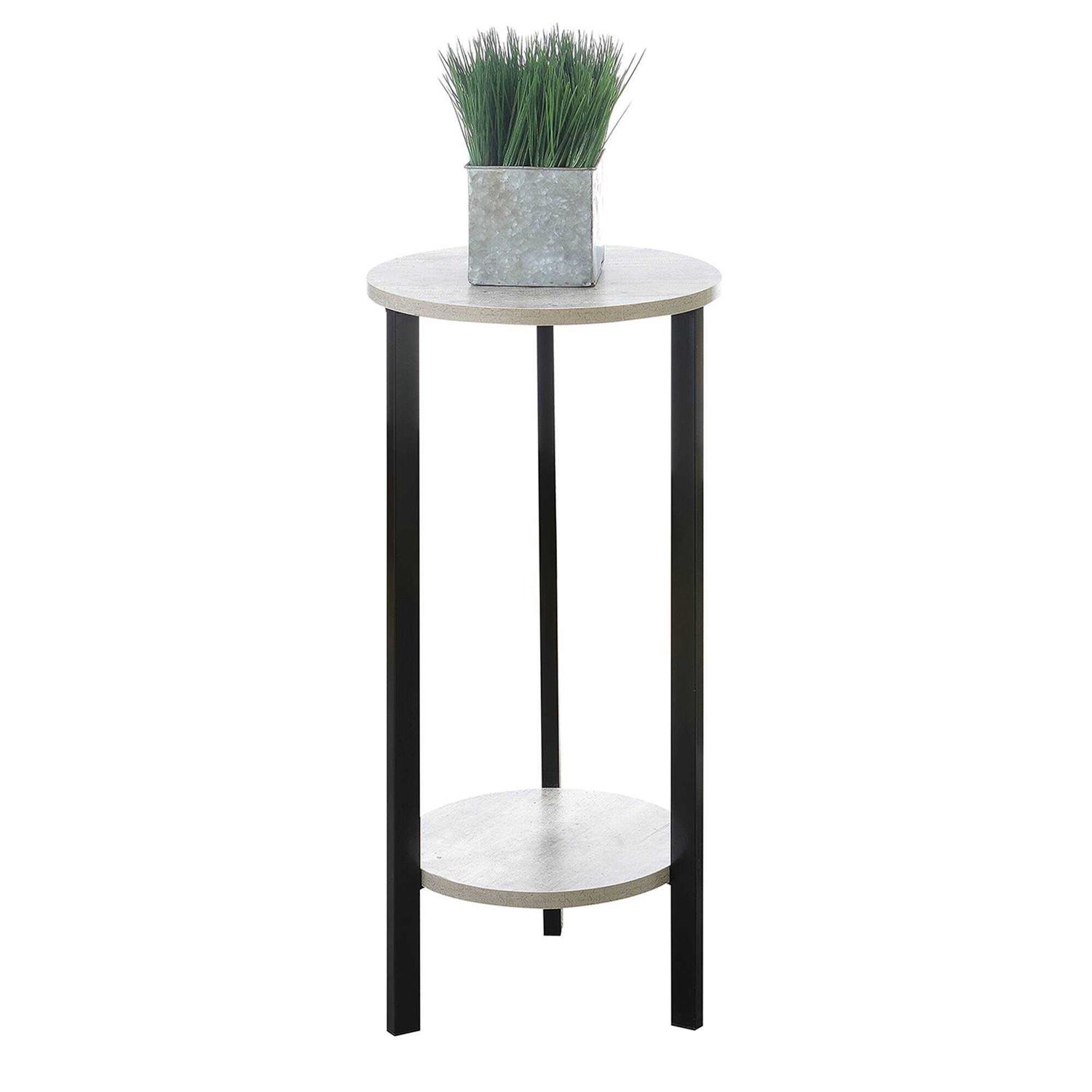 Convenience Concepts Graystone 2 Tier Plant Stand