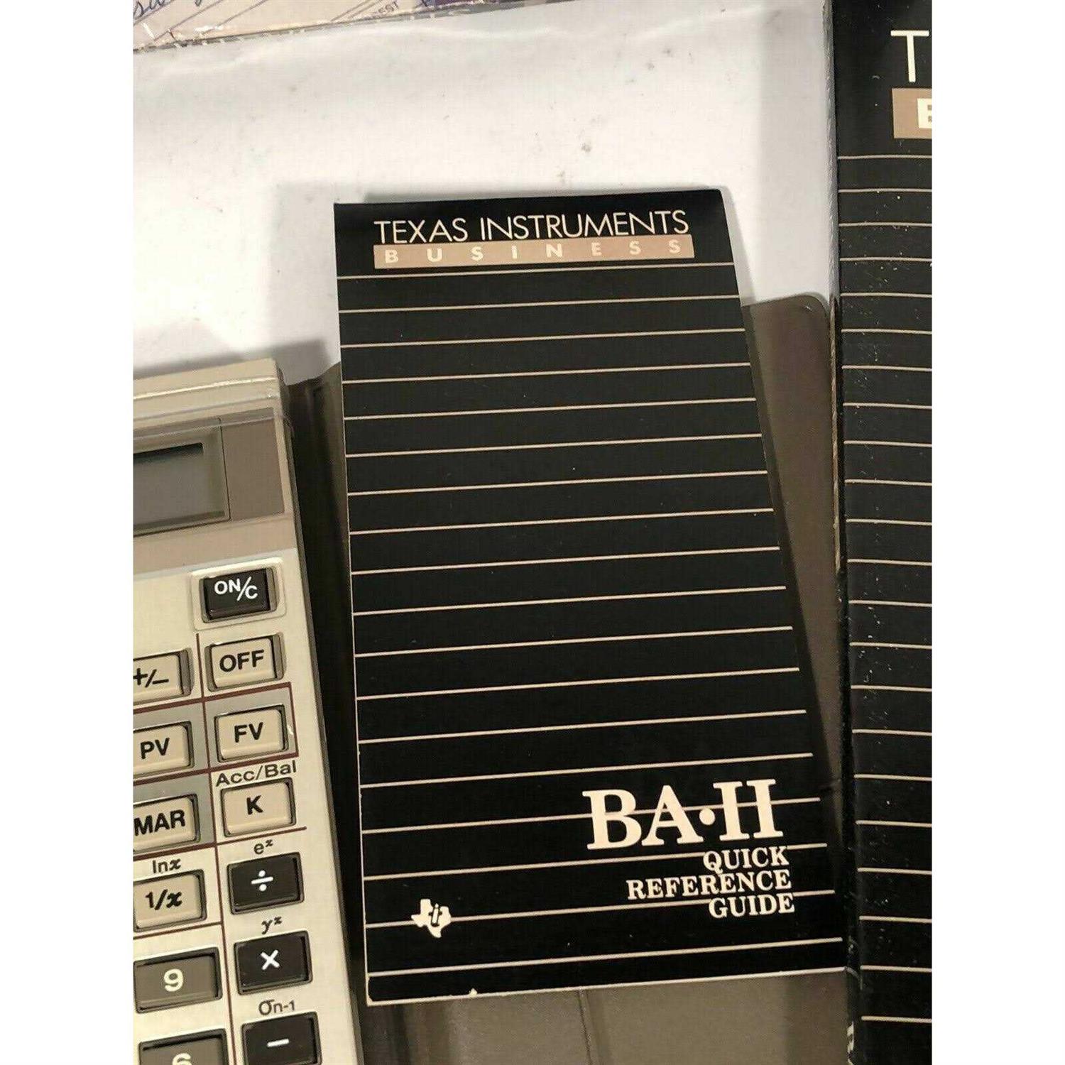 Texas Instruments BAII Plus Financial Calculator