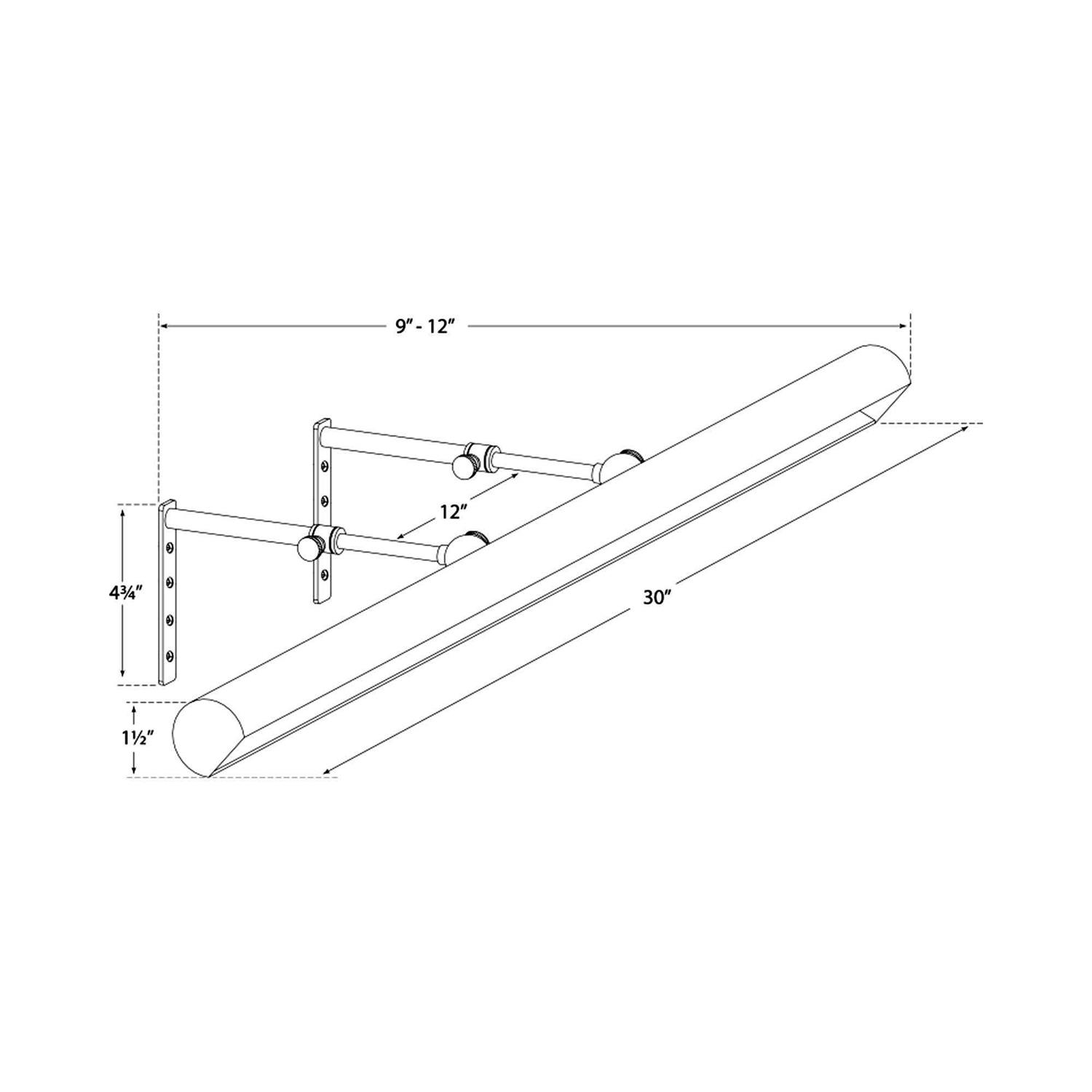 Visual Comfort Signature Frame Makers Picture Light