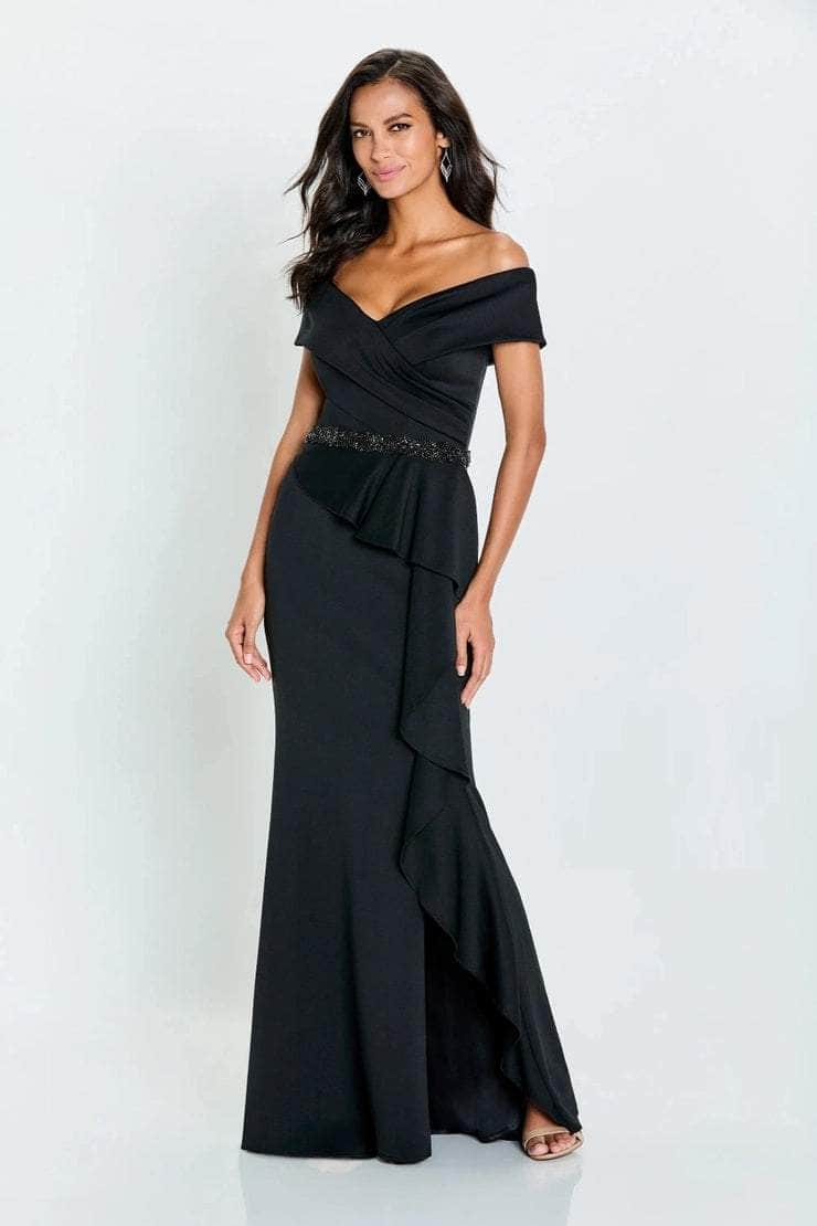 221976 Peplum Sheath Evening Dress