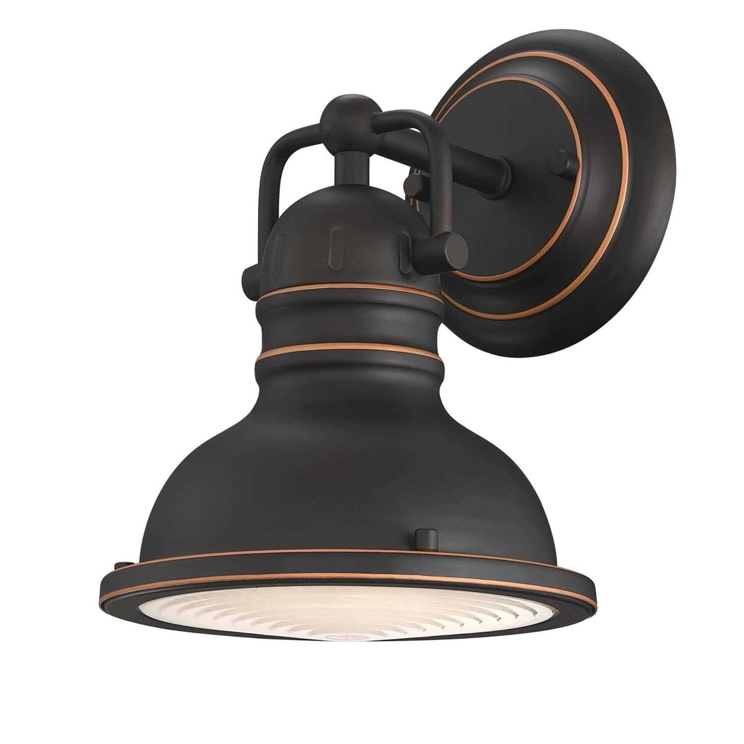 Westinghouse Lighting Boswell One-Light Oil-Rubbed Bronze Indoor Wall Fixture 6116100