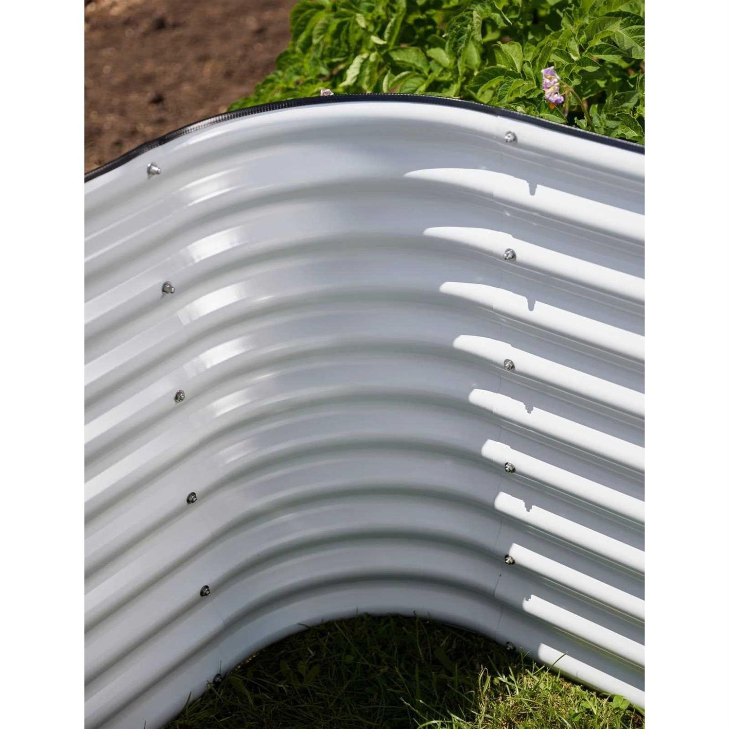 Vego Garden Vego Tall 1 Modular Metal Raised Garden Bed Kit