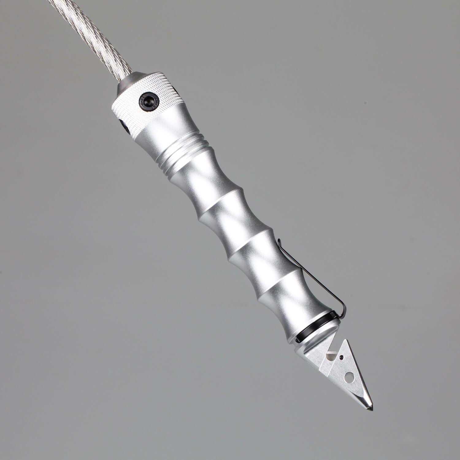 Stinger Whip Car Emergency Tool with Seat Belt Cutter and Window Breaker