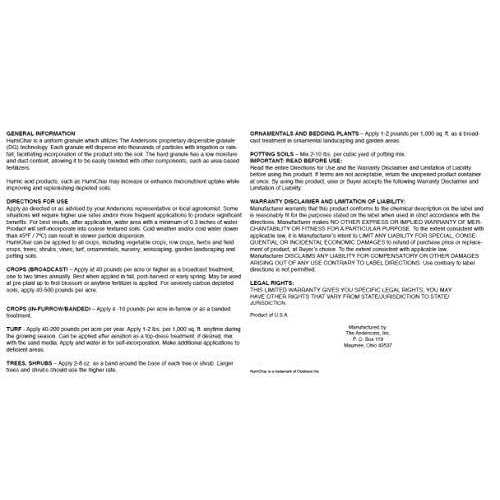 The Andersons HumiChar Organic Soil Amendment with Humic Acid and Biochar