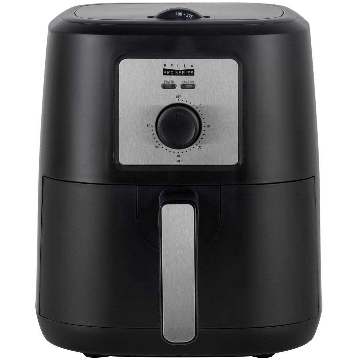 Bella Pro Series 4.2-qt. Manual Air Fryer