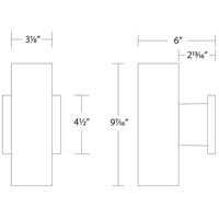 WAC Lighting Cylinder LED Outdoor Wall Sconce WS-W190212-30