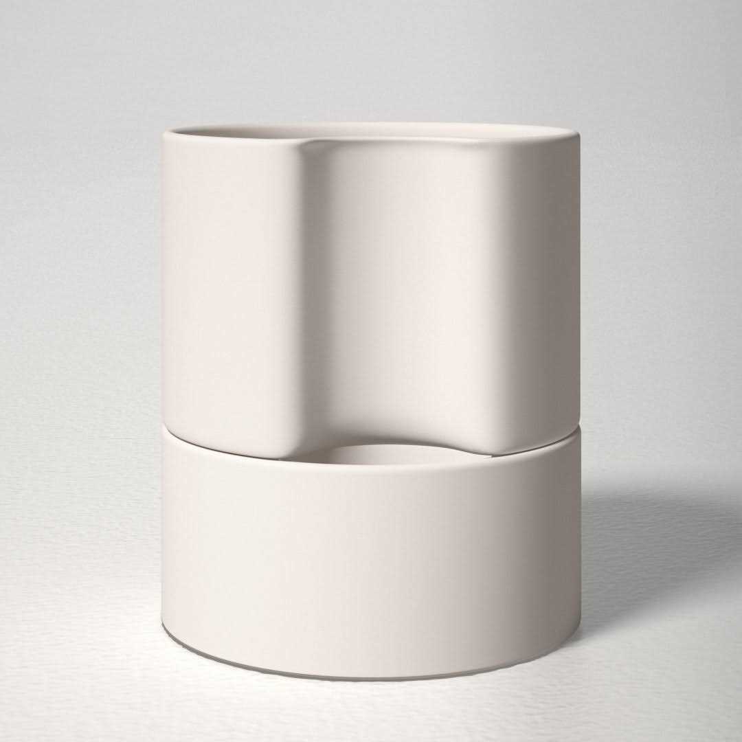 AllModern Patti Self-Watering Ceramic Pot Planter