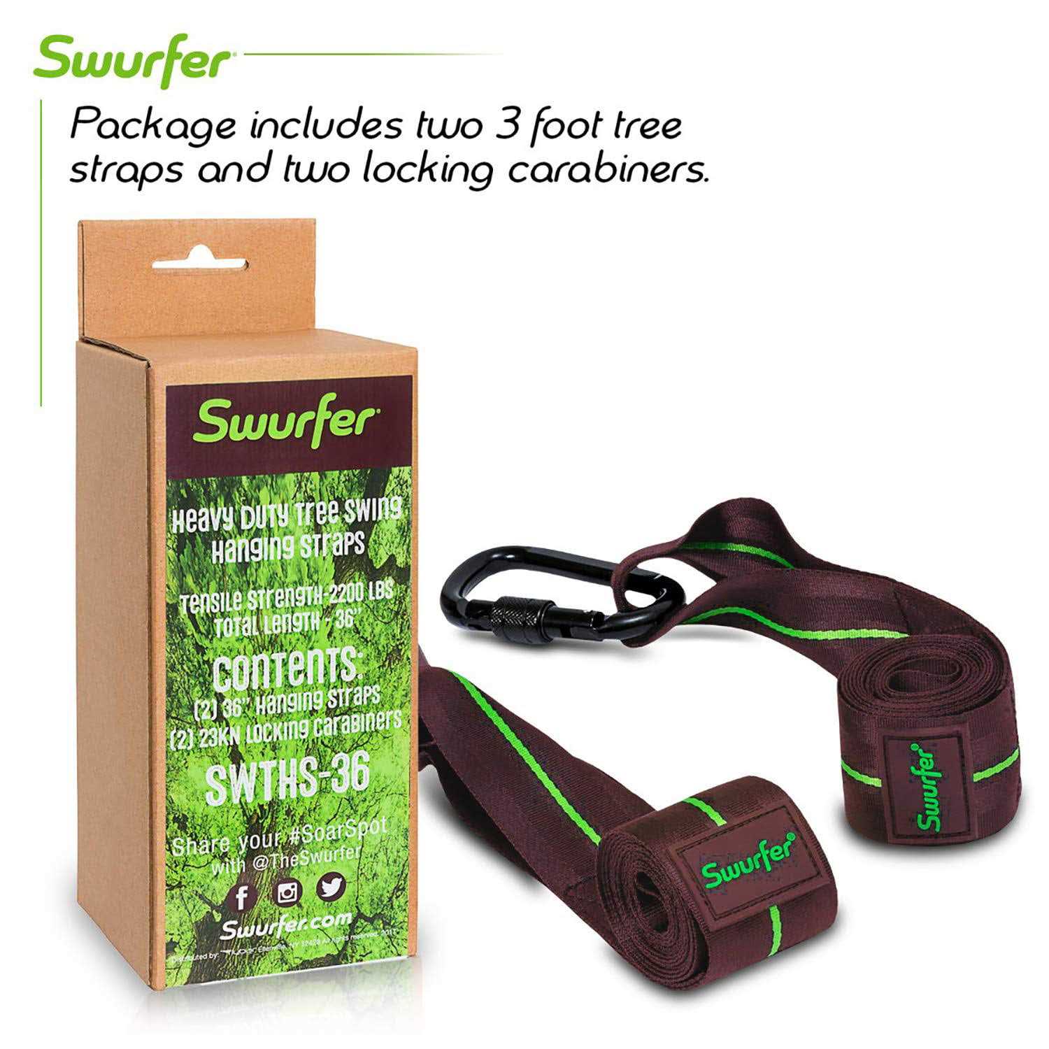 Swurfer Tree Hanging 2 Strap