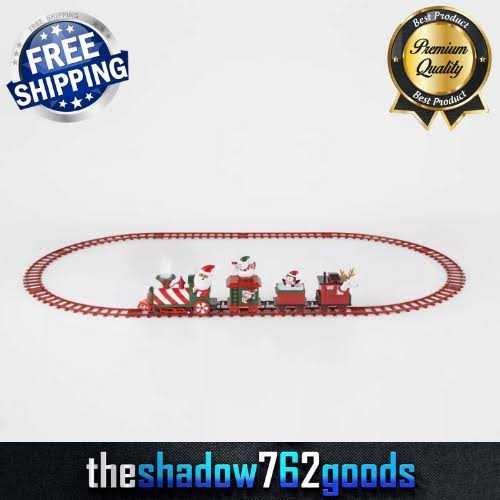 Wondershop 36in Animated Train and Track Set Christmas Decor