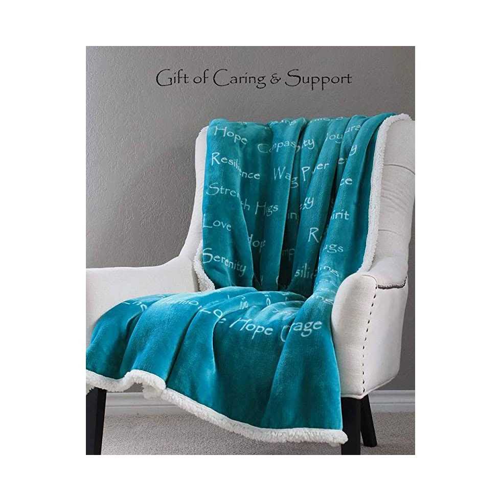 WOLF CREEK BLANKET Compassion Blanket Blanket Strength Courage Super Soft Warm Hugs