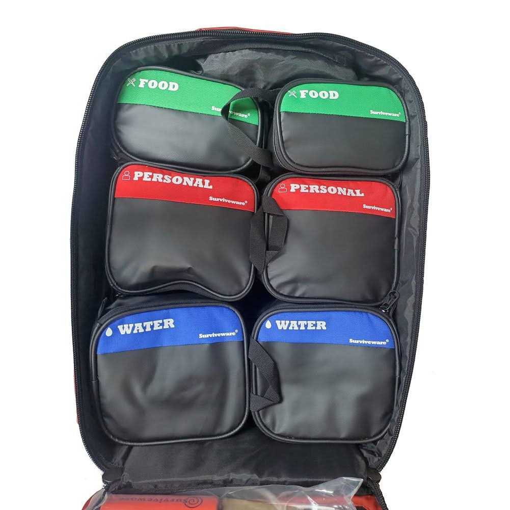 Surviveware 72-Hour Emergency Preparedness Survival Backpack