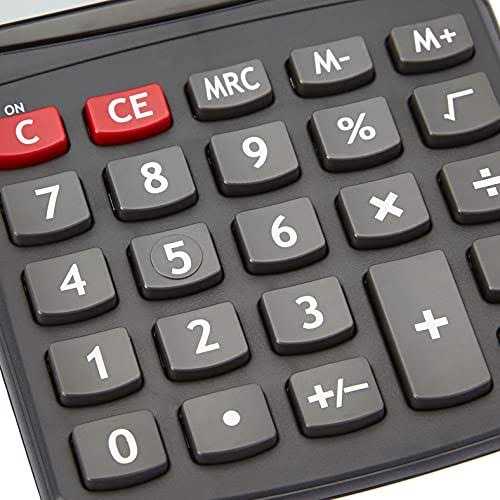 Amazon Basics Lcd 8-Digit Desktop Calculator