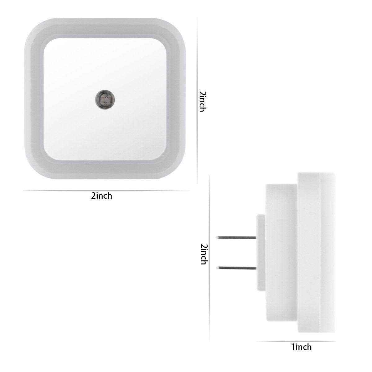 Uigos LED Night Light Lamp with Smart Sensor Dusk to Dawn Sensor