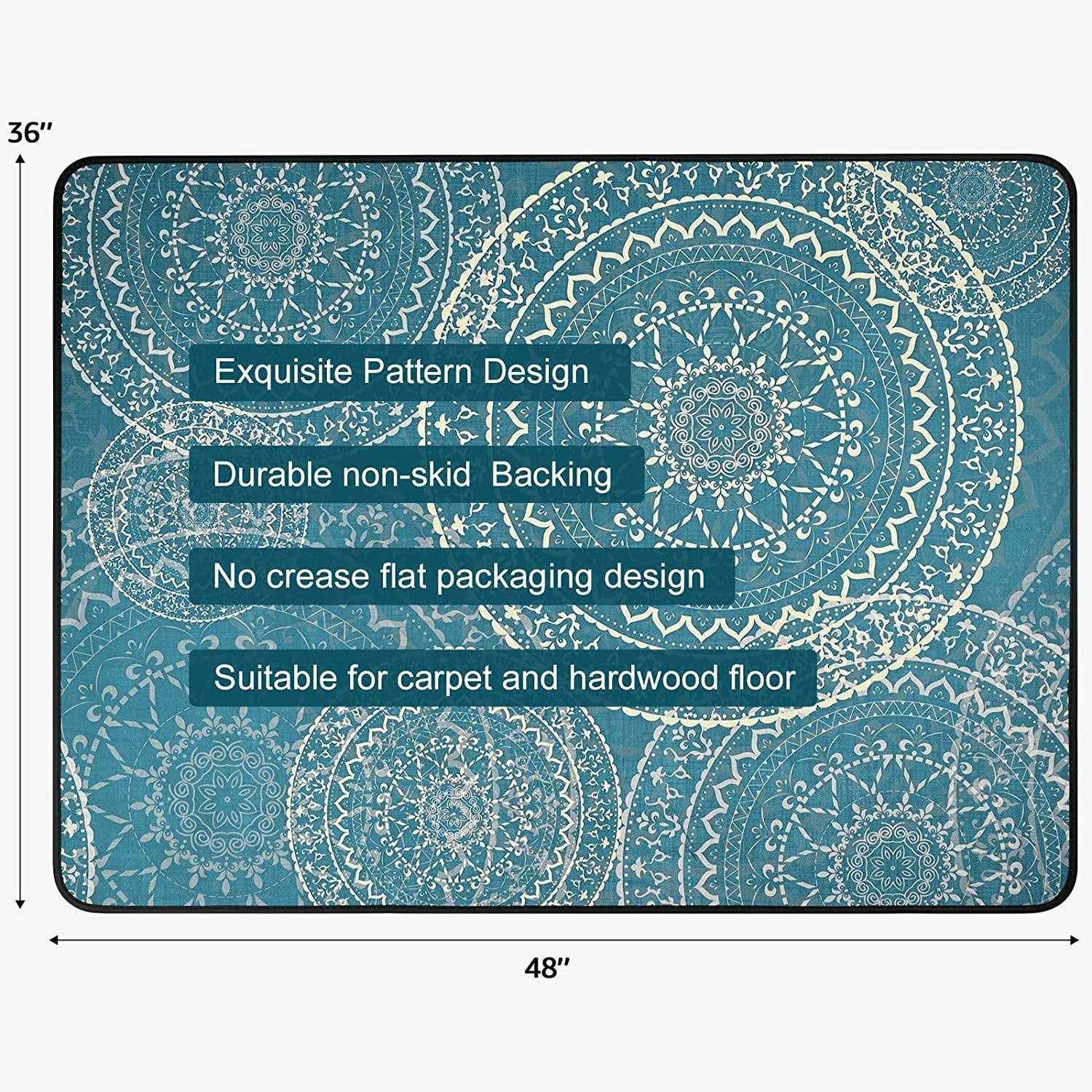 Chair Mat for Carpet 48 inchx36 inchHeavy duty Office Chair Mats for Hard Floor,Carpet Protector for Desk Chair