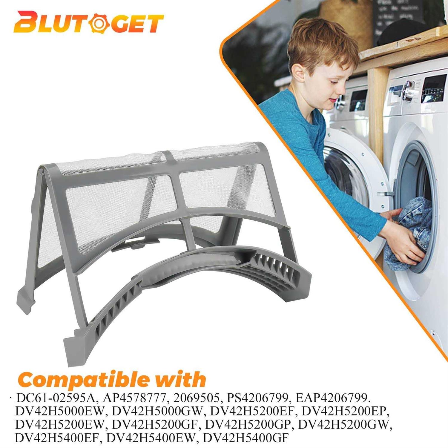 2023 Upgraded DC61-02595A AP4578777 Dryer lint filter Case screen by Blutoget-DC61-02595A Dryer lint trap filter screen Fit for Samsung
