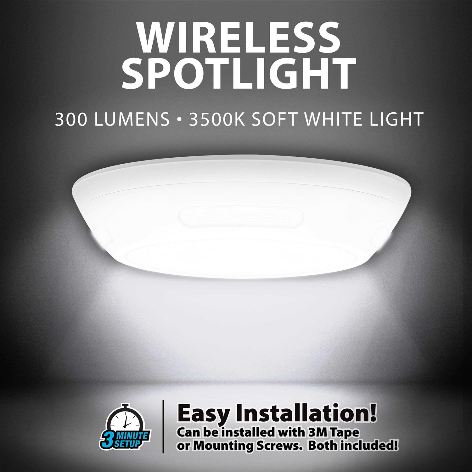 Bell+Howell Wireless Ceiling Light