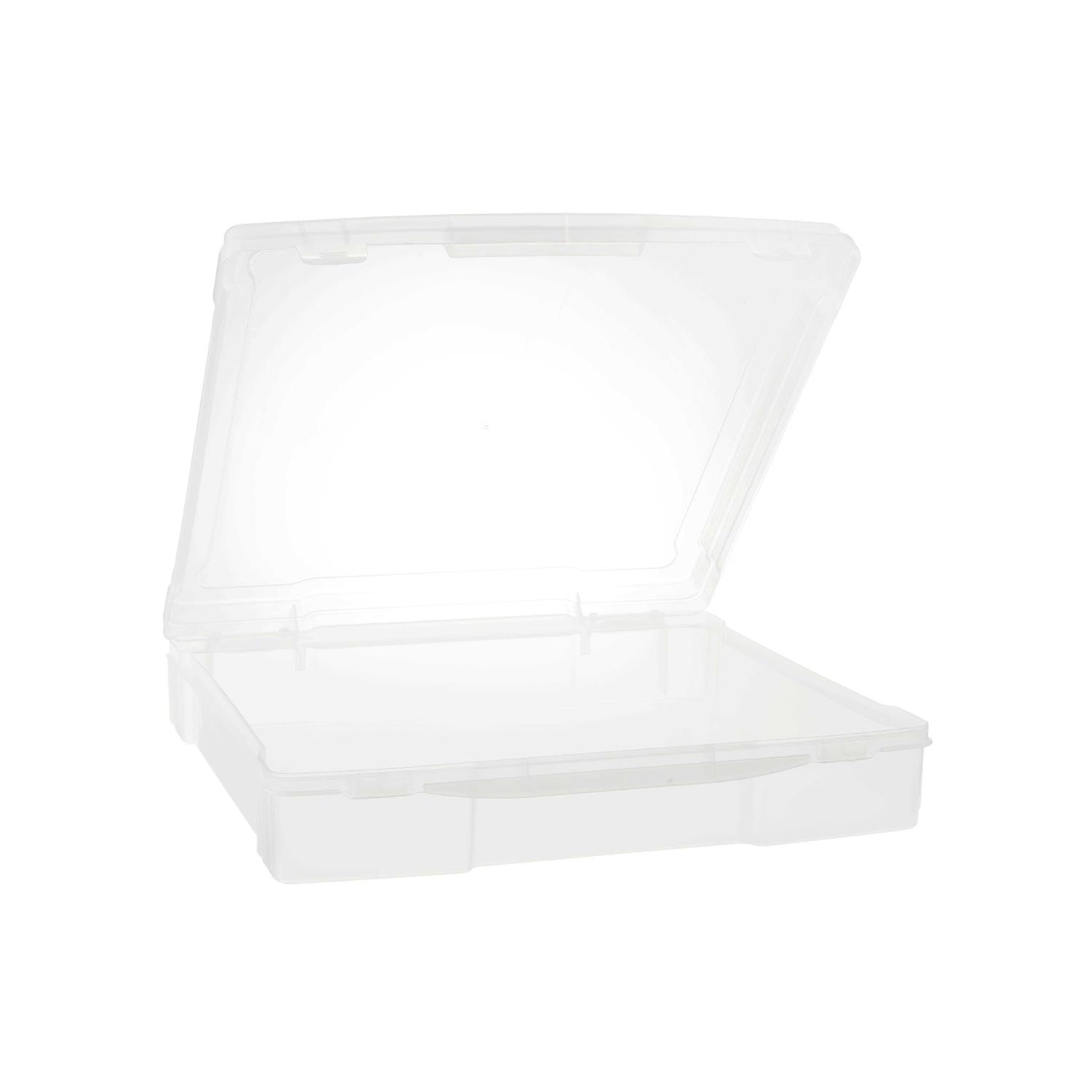12 x 12 Clear Scrapbook Case by Simply Tidy