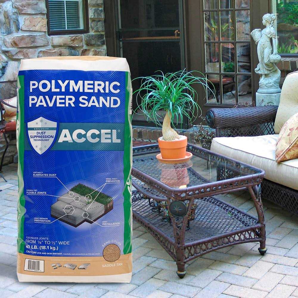 Accel Dust Preventing Paver Polymeric Sand 40-lb