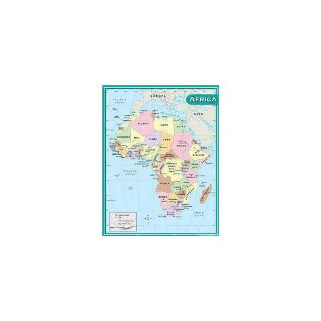 Africa Map Chart Teacher Created Resources
