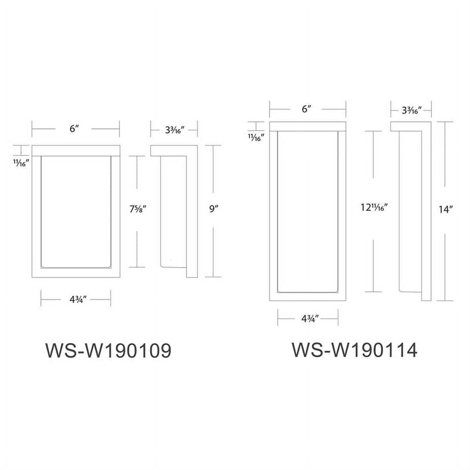 WAC Vega LED Wall Sconce WS-W