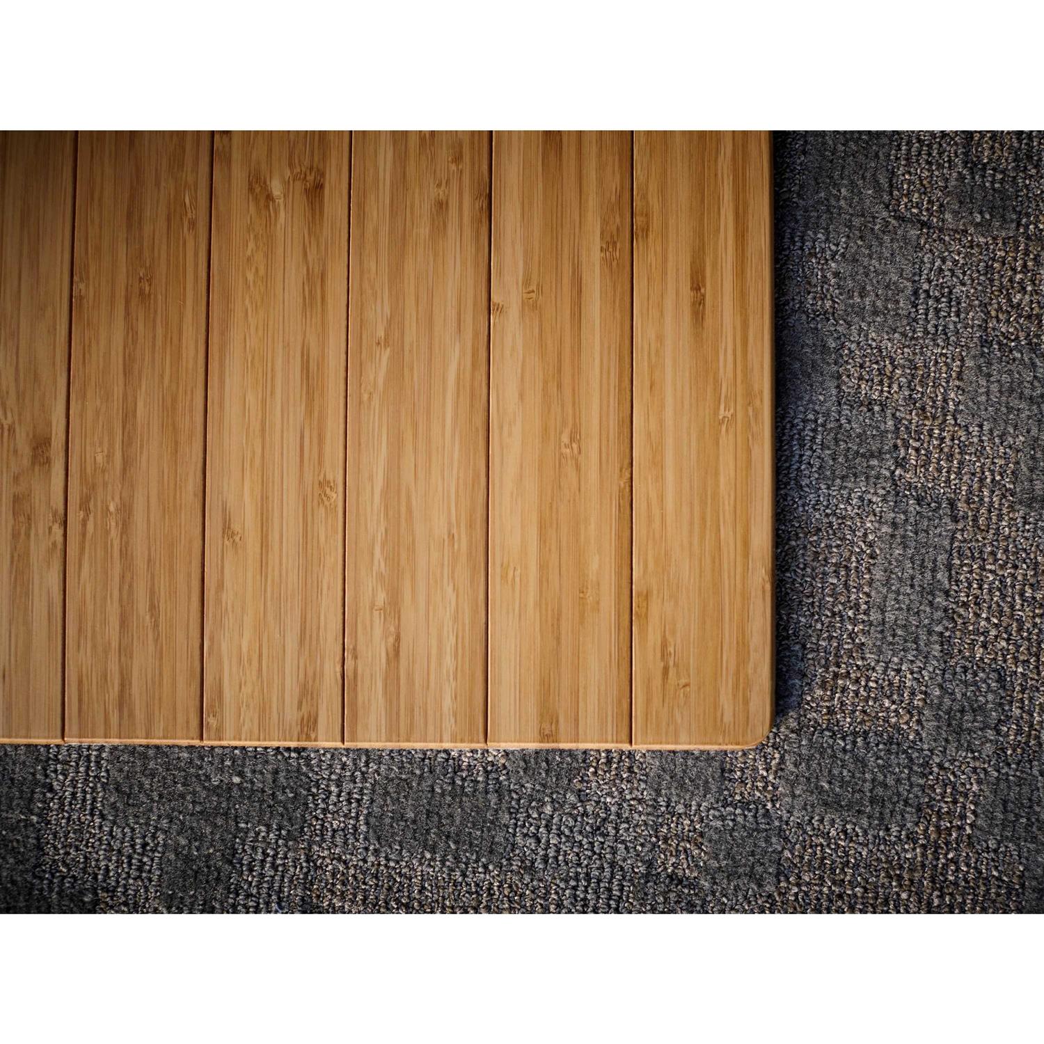 Anji Mountain Bamboo Roll-Up Chair Mat