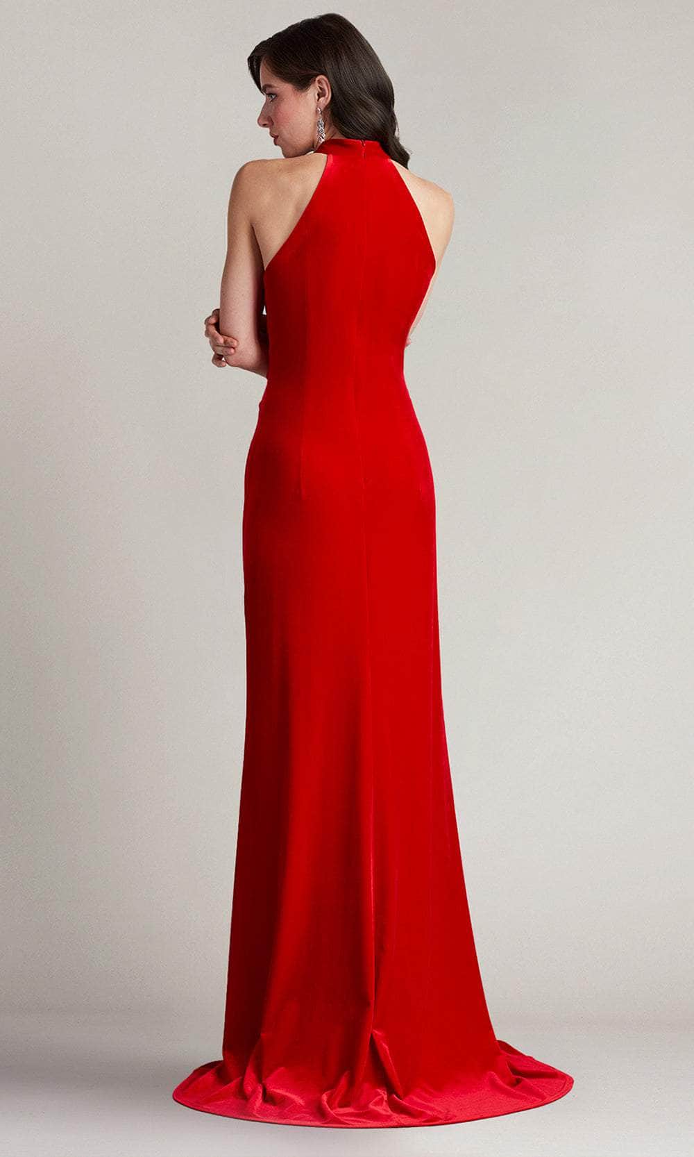 V-Neck Sheath Knot Formal Dress