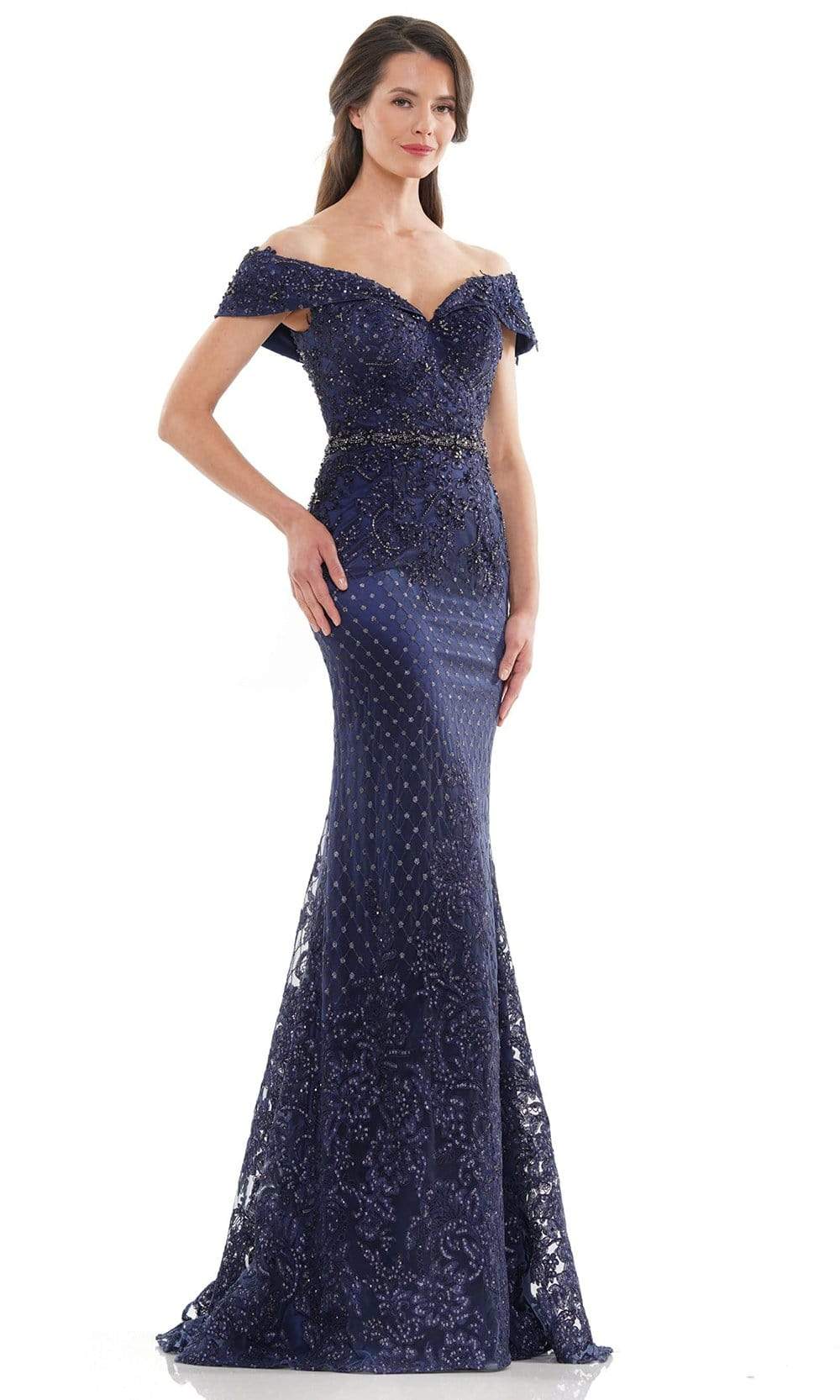 MV1122 Sweetheart Embellished Sheath Gown