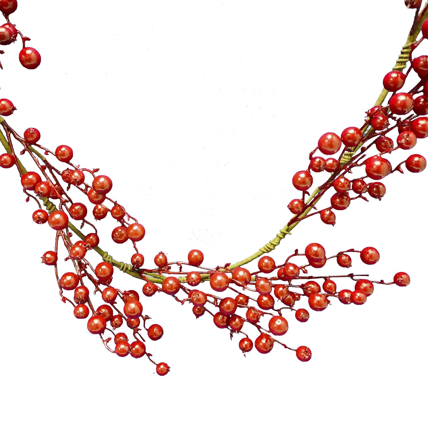 6ft Red Berry Garland by Ashland