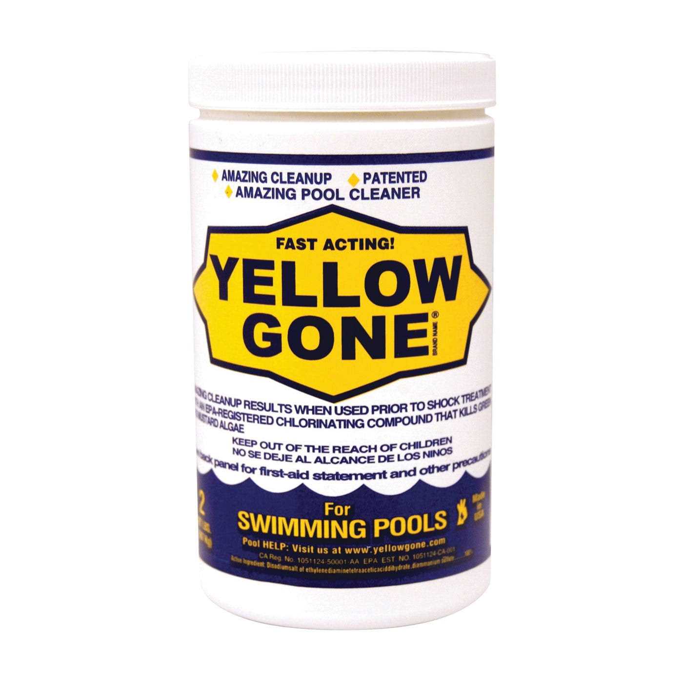 Yellow Gone Pool Cleaner 23502