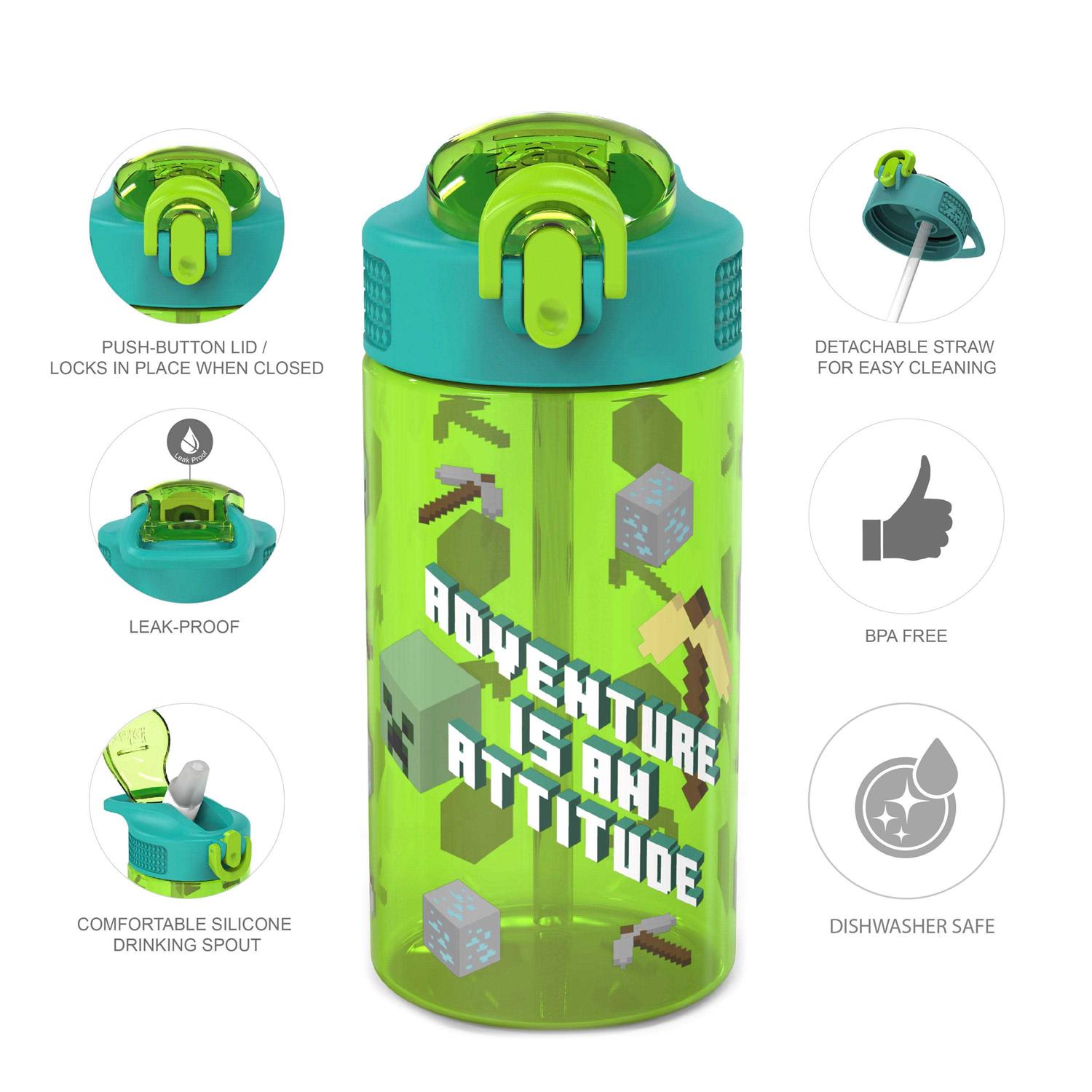 Zak Designs Kids Durable Plastic Spout Cover and Built-in Carrying Loop